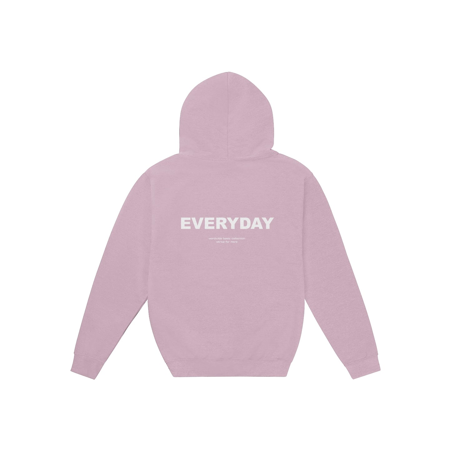 EVERYDAY Hoodie Basic Collection Pink