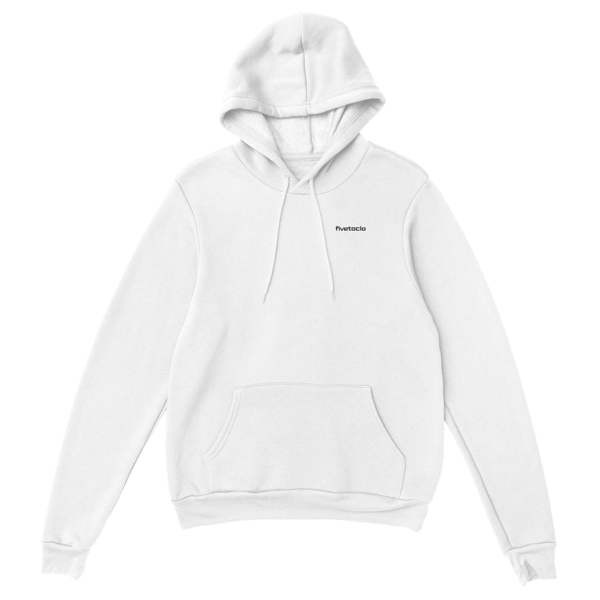 Boxing Hoodie White – fivetoclo