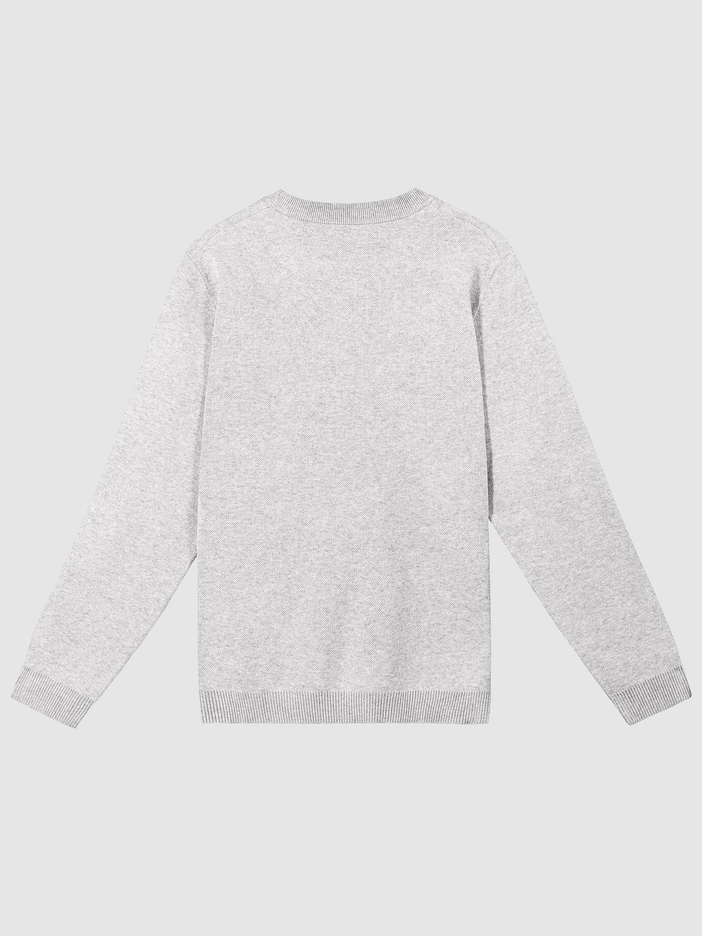 Disco Knit Sweater Grey