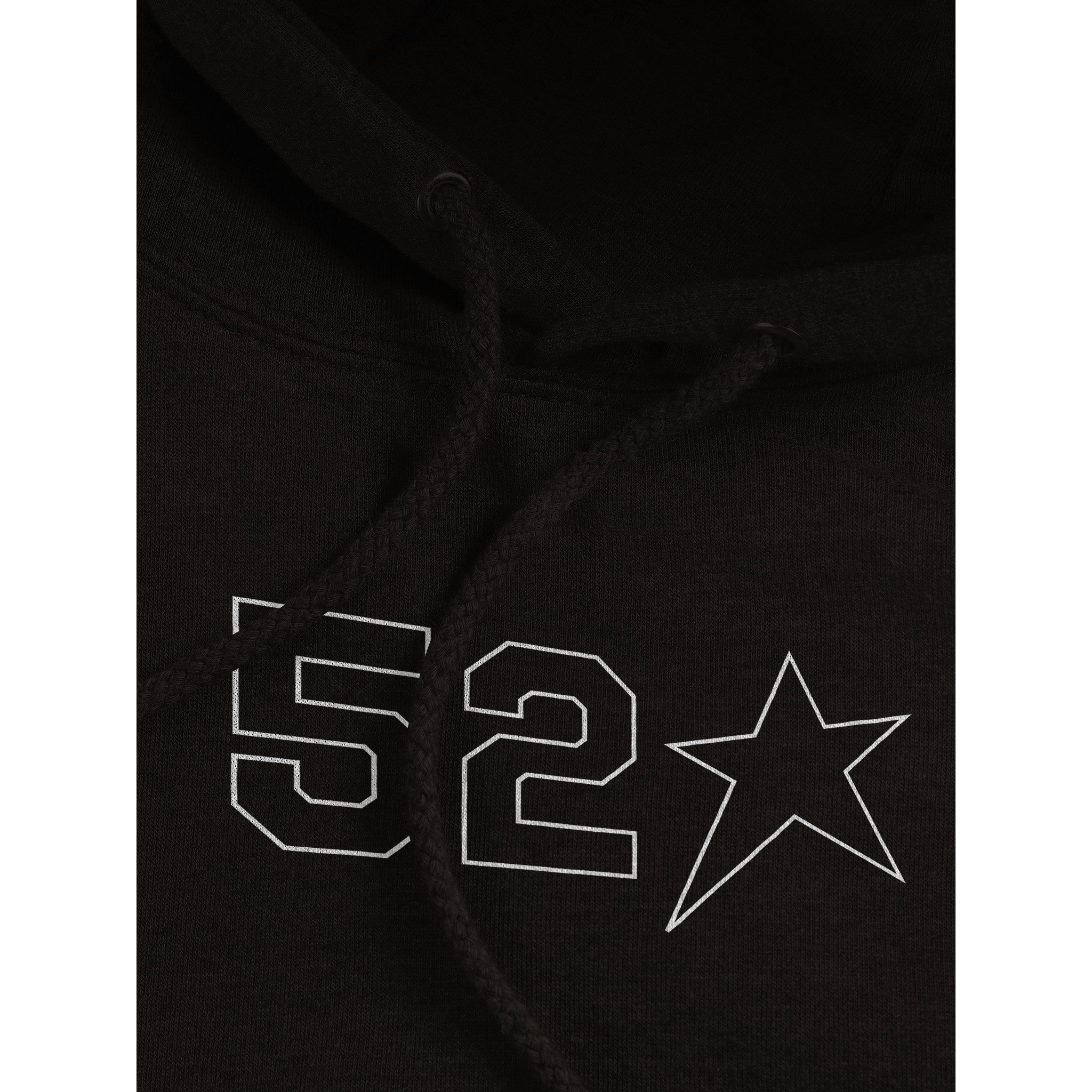 Black 2024 star hoodie