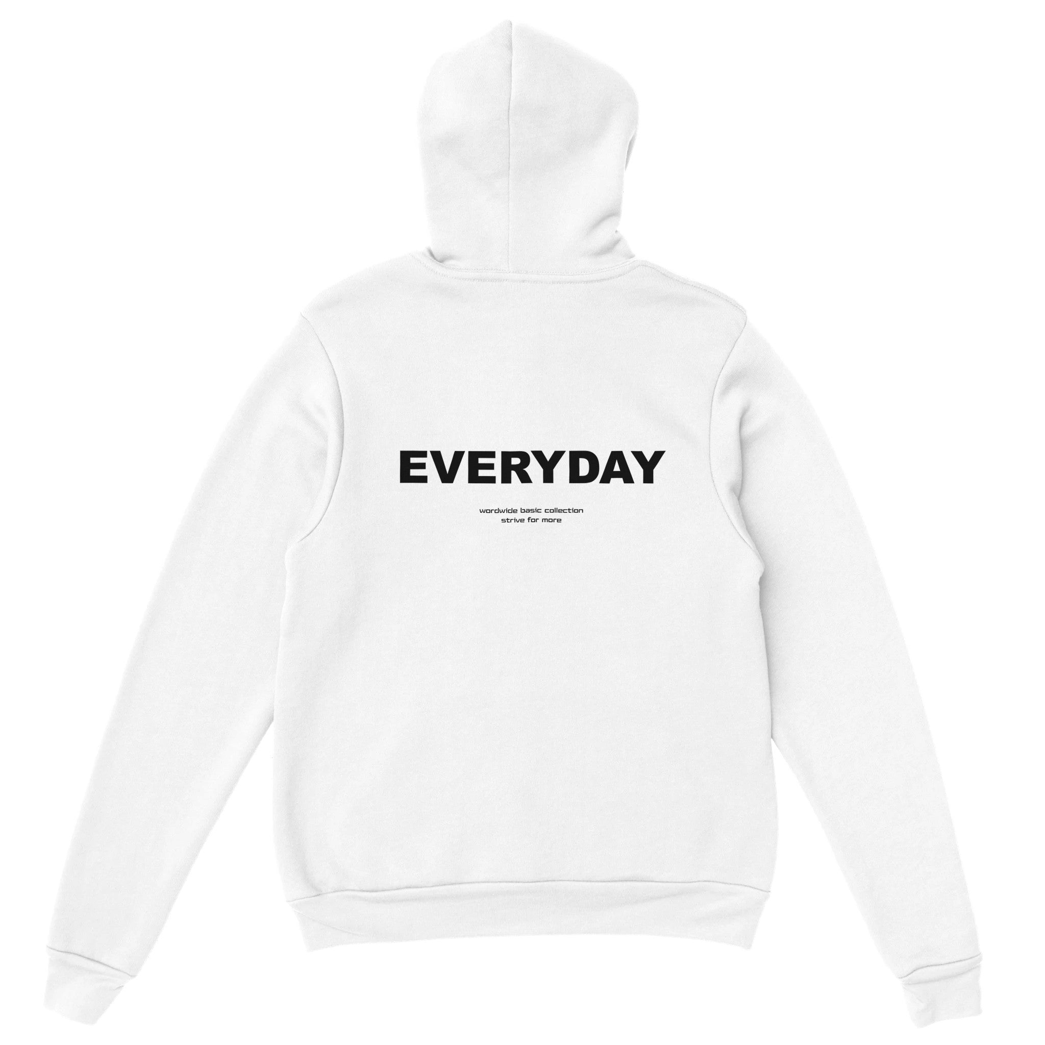 EVERYDAY Hoodie Basic Collection White