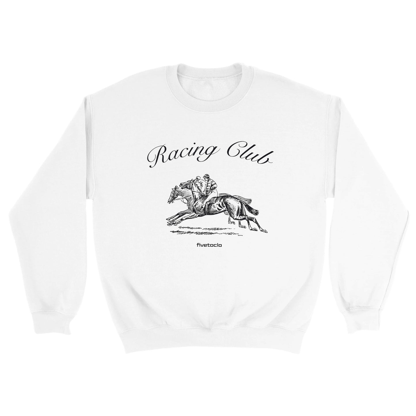 Racing Club Sweatshirt White