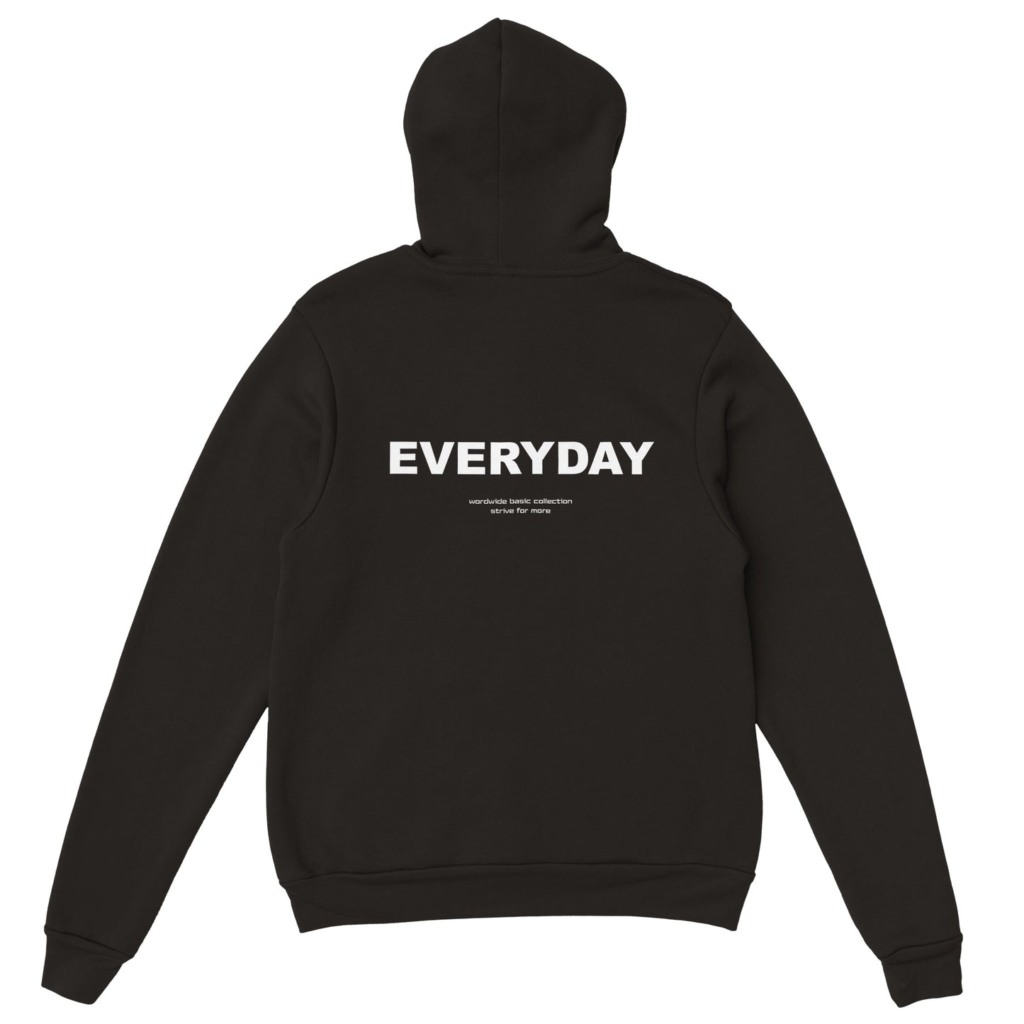 EVERYDAY Hoodie Basic Collection Black