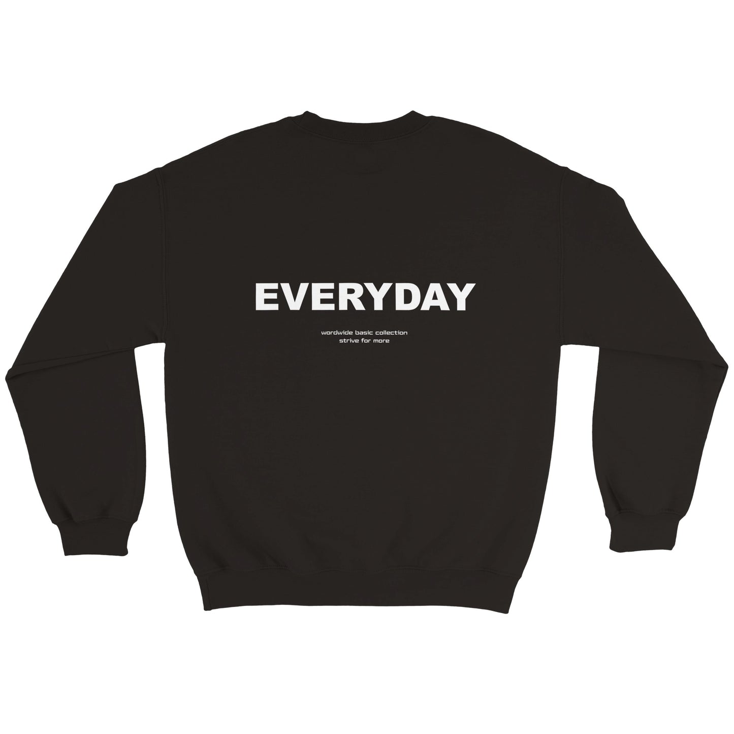 EVERYDAY Sweatshirt Basic Collection Black